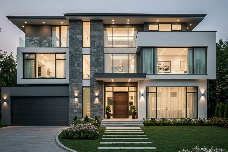 Rumah Modern Minimalis 2 Lantai Dekat Akses Tol